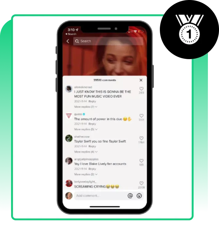 Der #1 TikTok-Dienst für benutzerdefinierte Kommentare