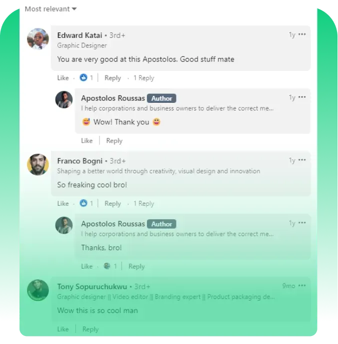 ¿Qué son los comentarios de LinkedIn?