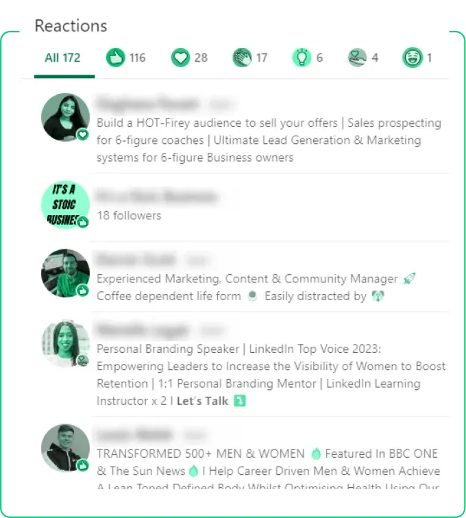 Save Time & Effort With Our LinkedIn Reactions