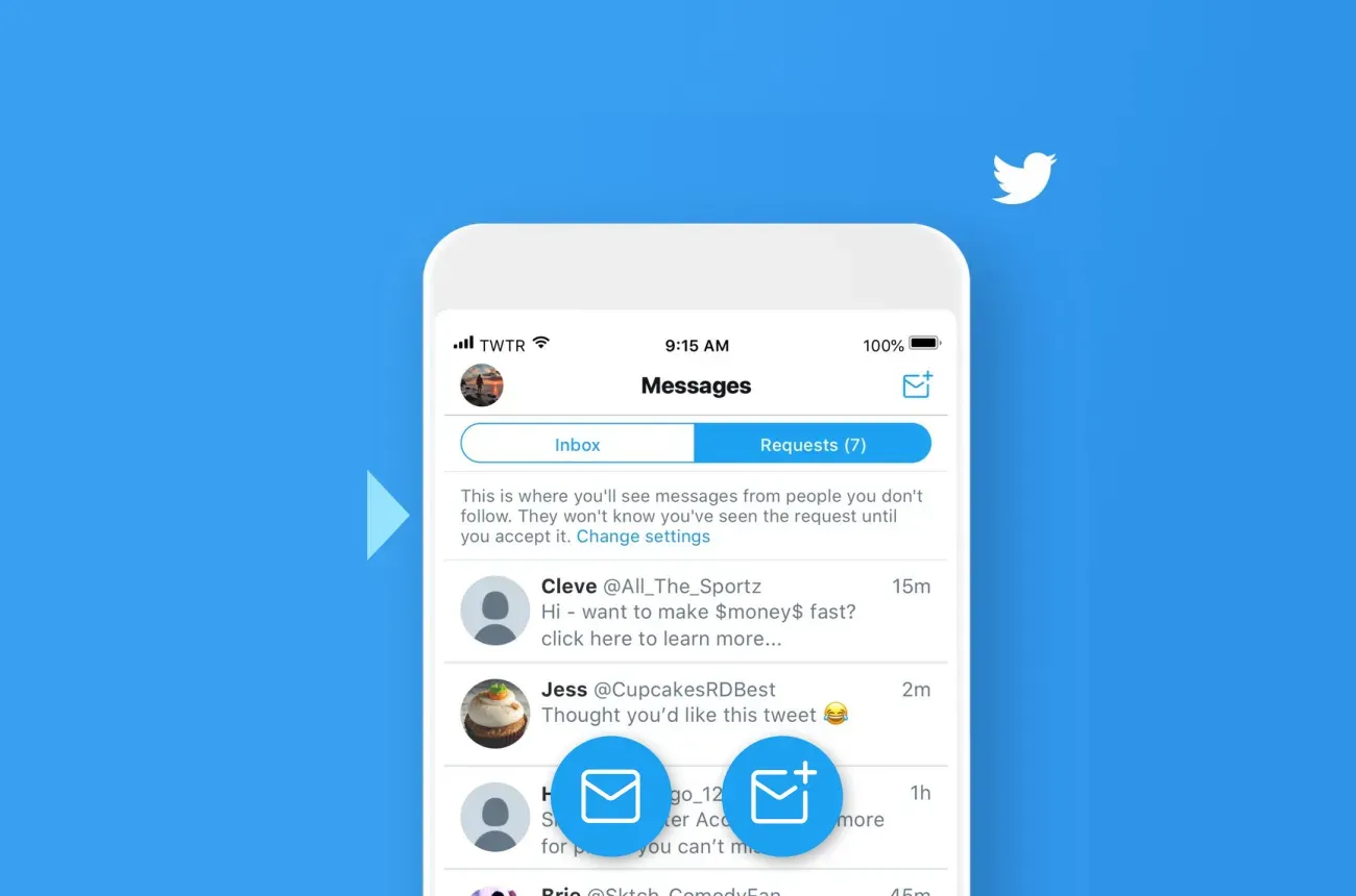 Delete DM on Twitter fast