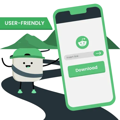 Descargador de vídeos de Reddit