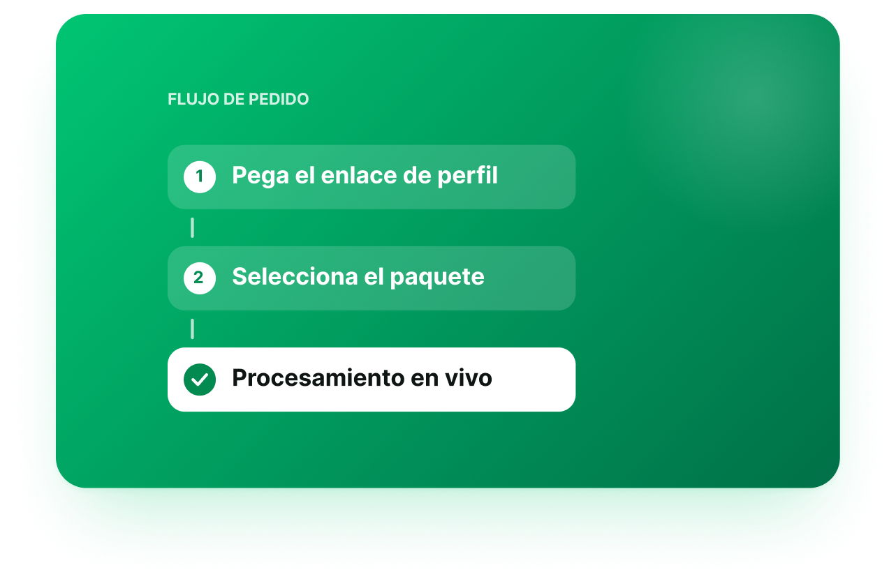 Procesamiento de pedidos instantáneo