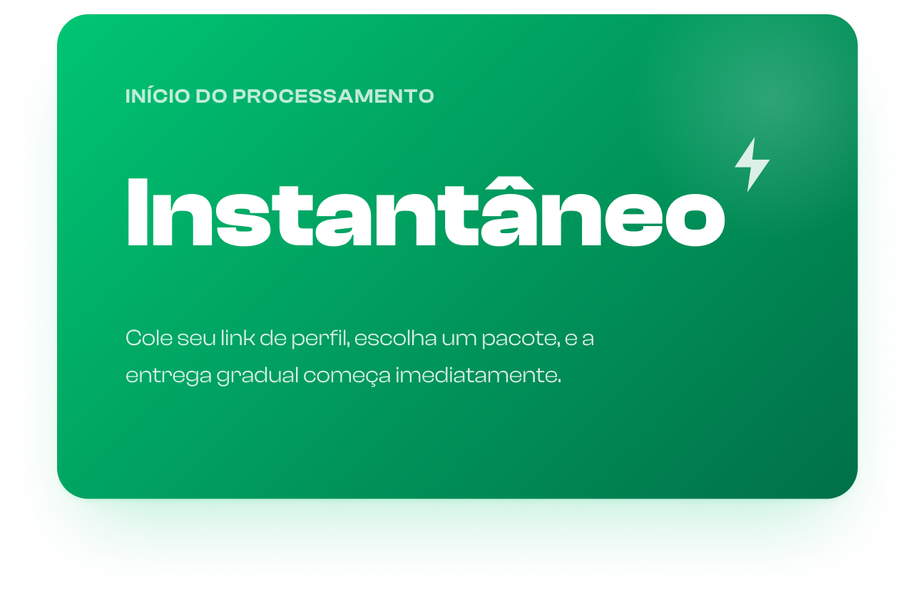 Processamento imediato de pedidos