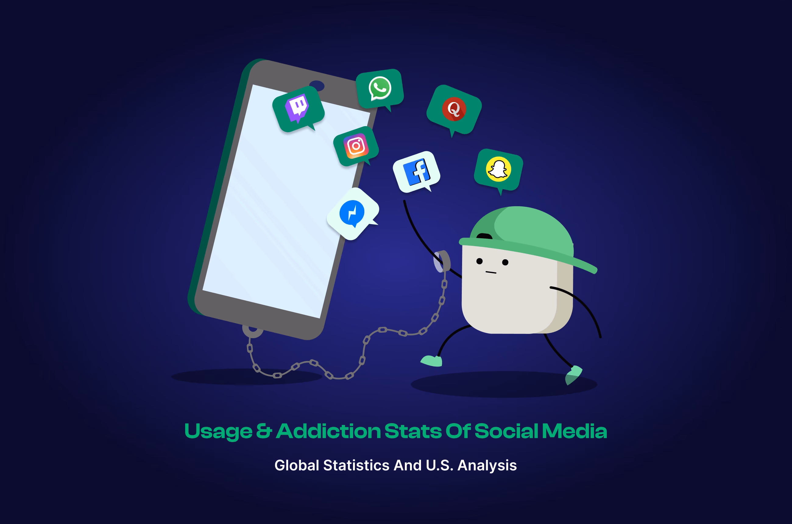 Social Media Addiction Statistics 2026: Global & US Trends